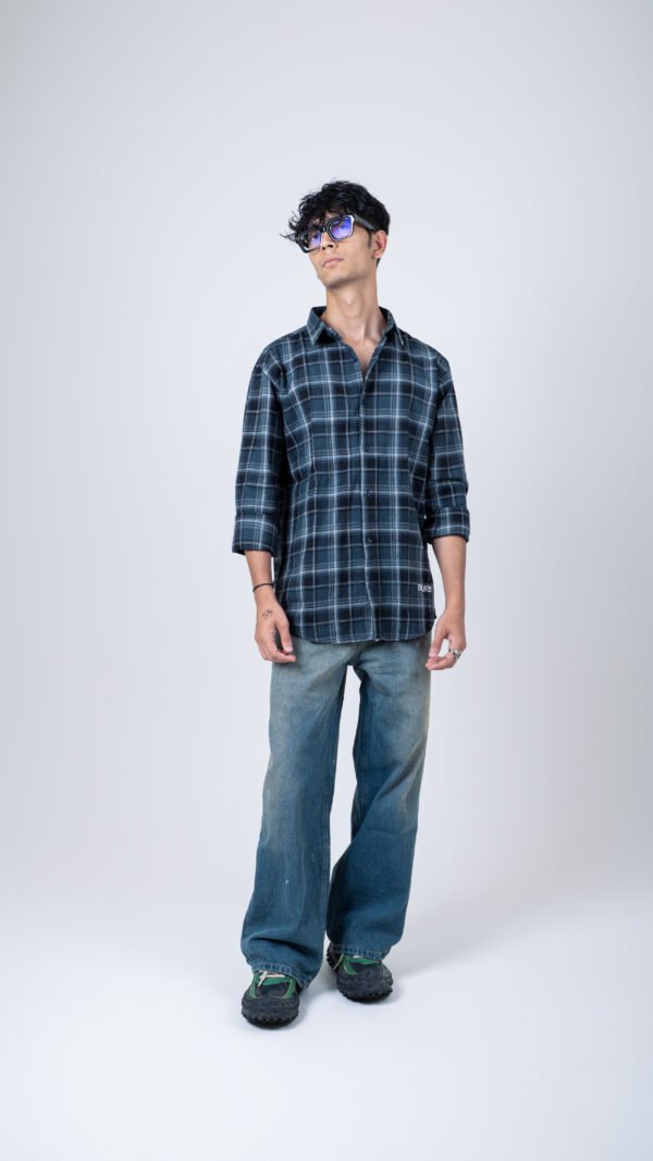 Woodland Plaid Blue